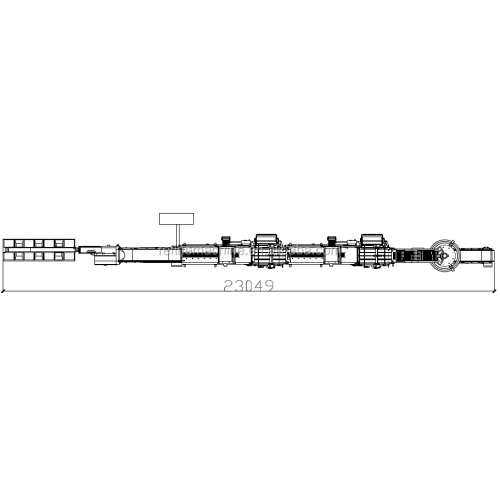 Sukkari remonte à la ligne de traitement de la machine